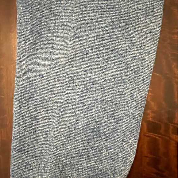 Vintage 80s Lee Relaxed Rider Jeans Tapered Bottom Sz 12P - Picture 6 of 14